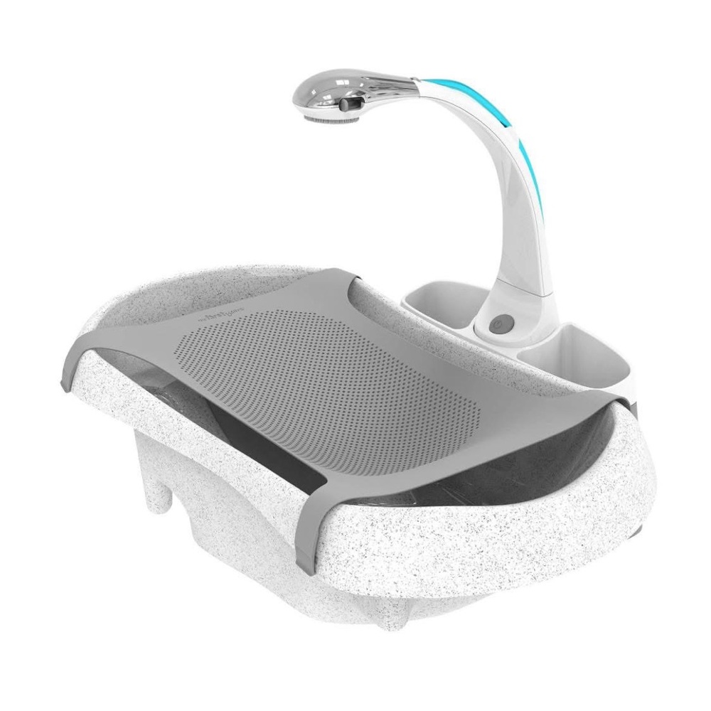 The first years baby bath with shower head